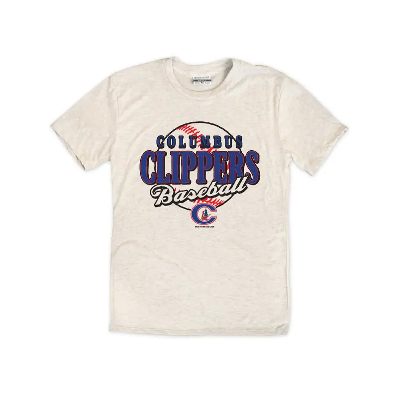 Columbus Clippers Where I'm From Baseball Background Tee