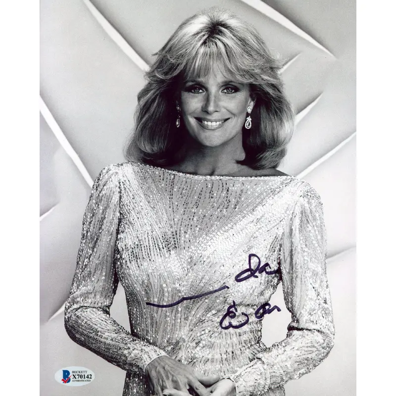 Linda Evans Dynasty Authentic Signed 8x10 Photo Autographed BAS #X70142