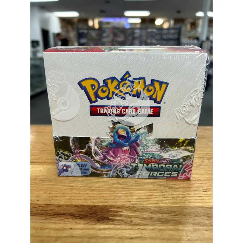 Pokemon Scarlet and Violet Temporal Forces Booster Box