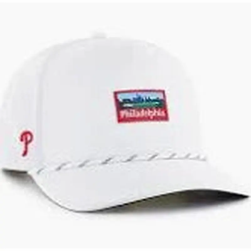 White Philadelphia golf 47 Brand Hat