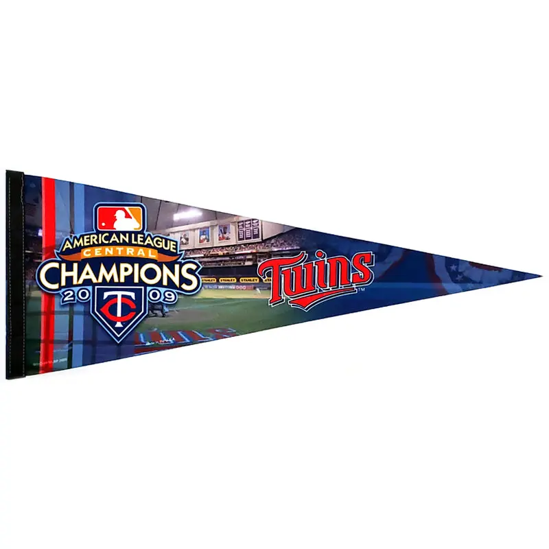 Minnesota Twins 2009 A.L. Central Champs Premium Felt Collector's Pennant - Wincraft