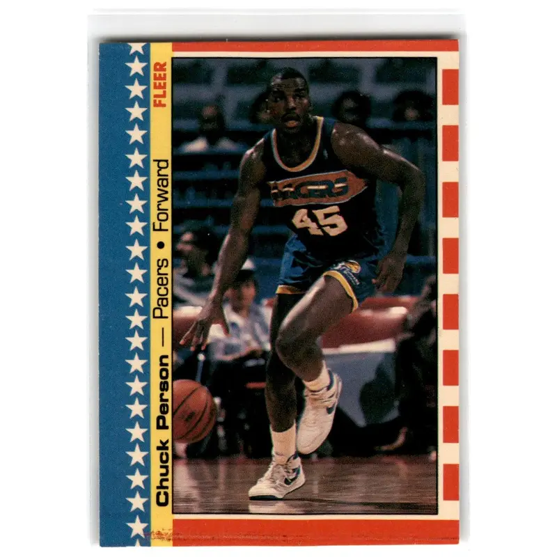 1987 Fleer Chuck Person #85 Rookie