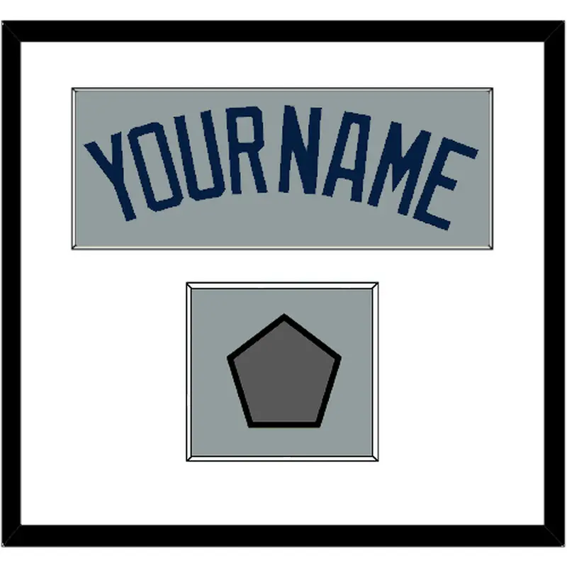 Boston Name & World Series Champions Patch - Road Gray (2009-2013) - Single Mat 1