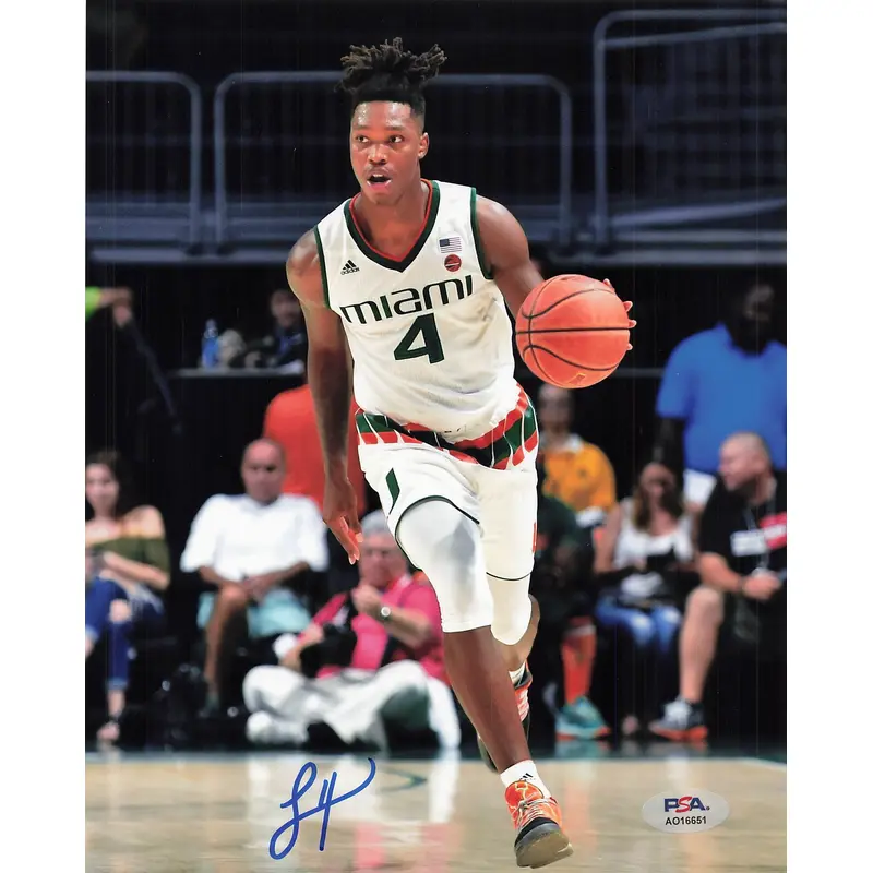 LONNIE WALKER IV Signed 8x10 Photo PSA/DNA Miami Hurricanes Autographed