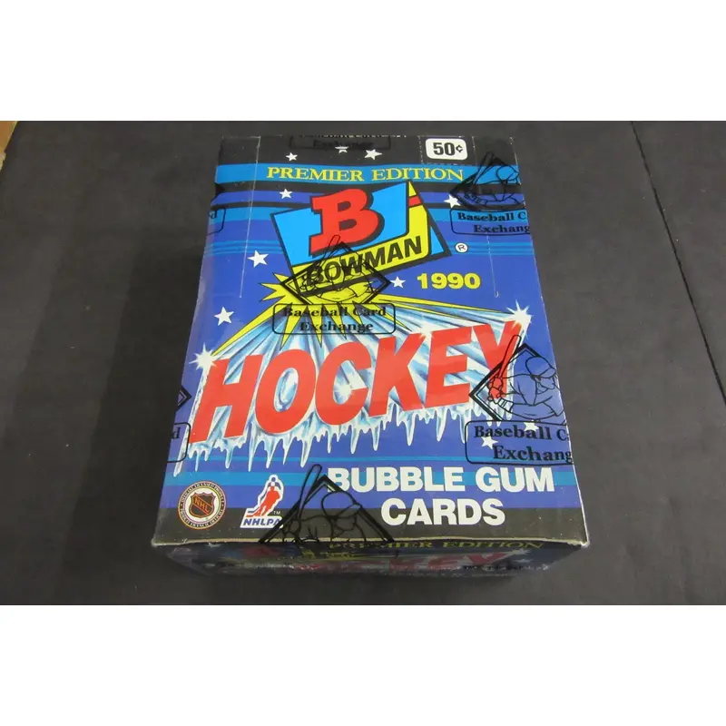 1990/91 Bowman Hockey Unopened Wax Box (FASC)