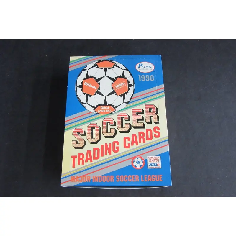 1990 Pacific MISL Indoor Soccer Trading Cards Box