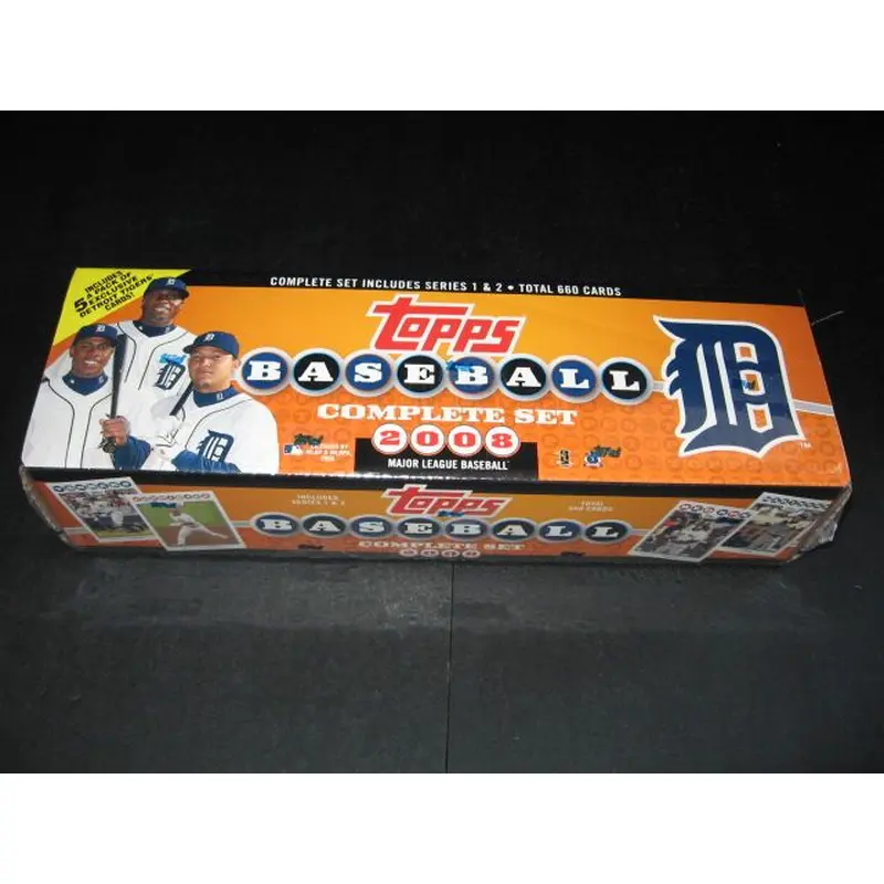 2008 Topps Baseball Factory Set (Tigers)