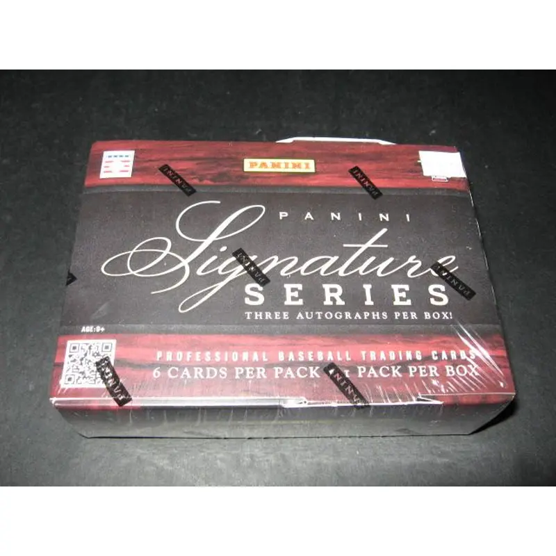2013 Panini Signature Series Baseball Box