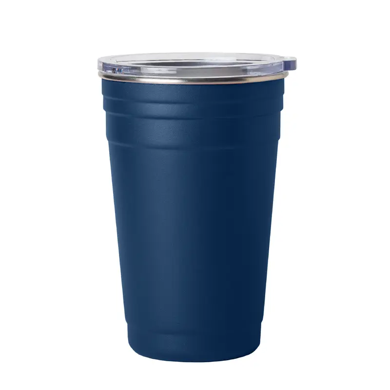 Plain Navy 22oz Stainless Cup