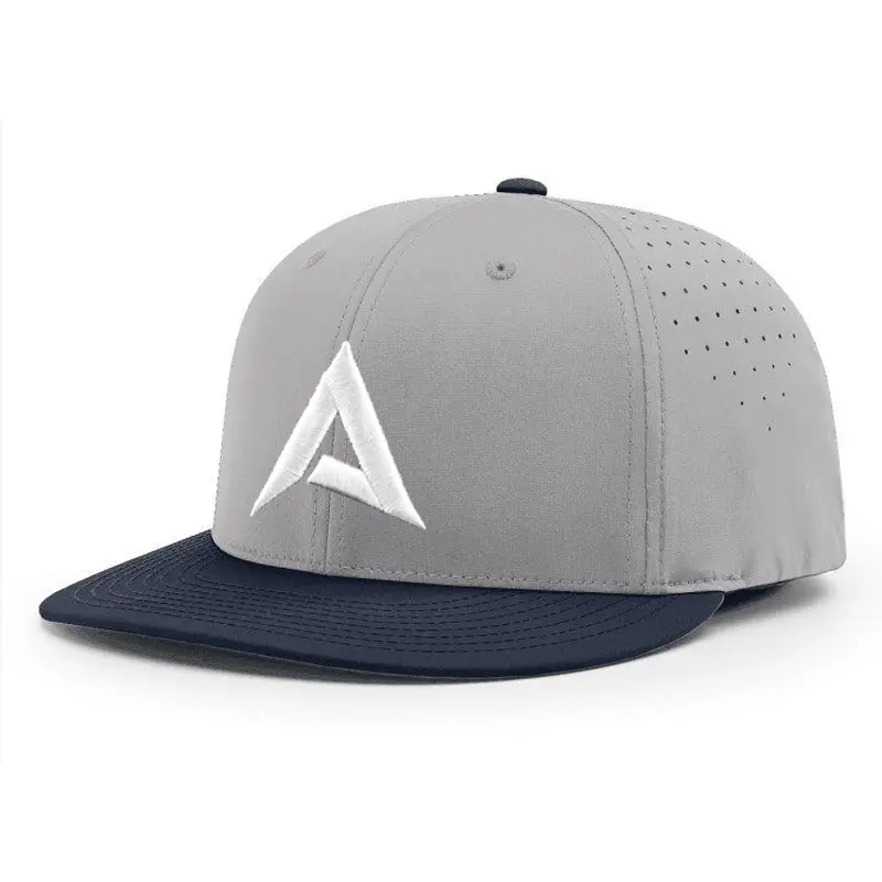 Anarchy CA i8503 Performance Hat - New Logo - Grey/Navy/White