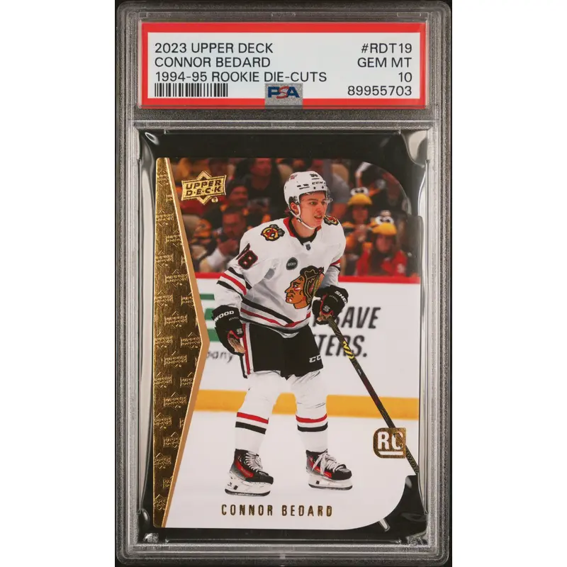 Connor Bedard 2023 Upper Deck 1994-95 Rookie Die-Cuts PSA 10 Gem Mint