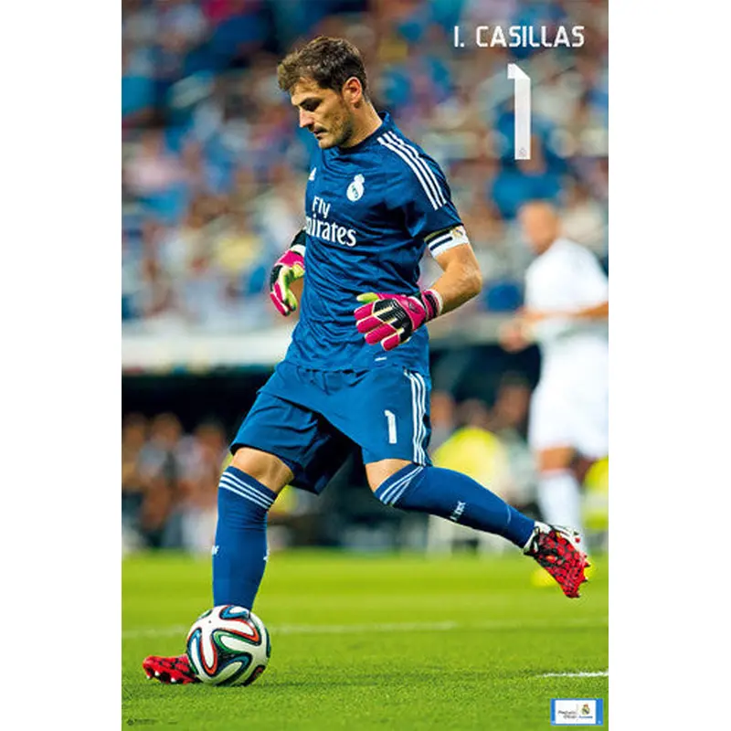 Iker Casillas "Game Night" Real Madrid CF Official La Liga Soccer Poster - G.E. (Spain)