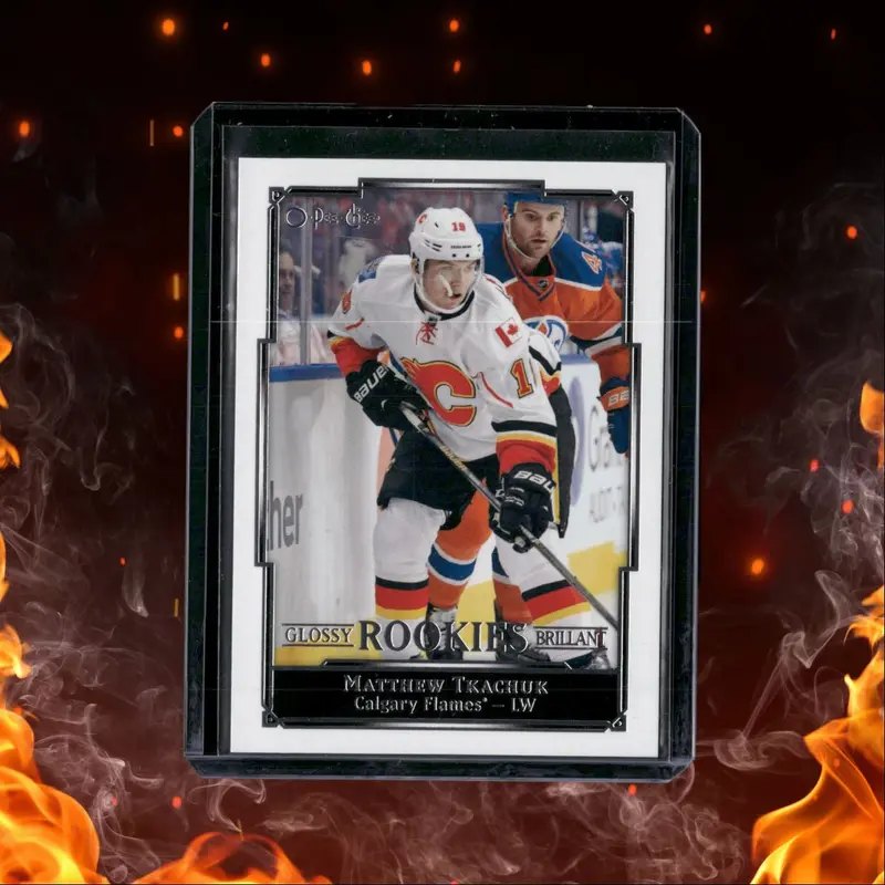2017-18 Upper Deck Matthew Tkachuk O-Pee-Chee Glossy Rookie #11