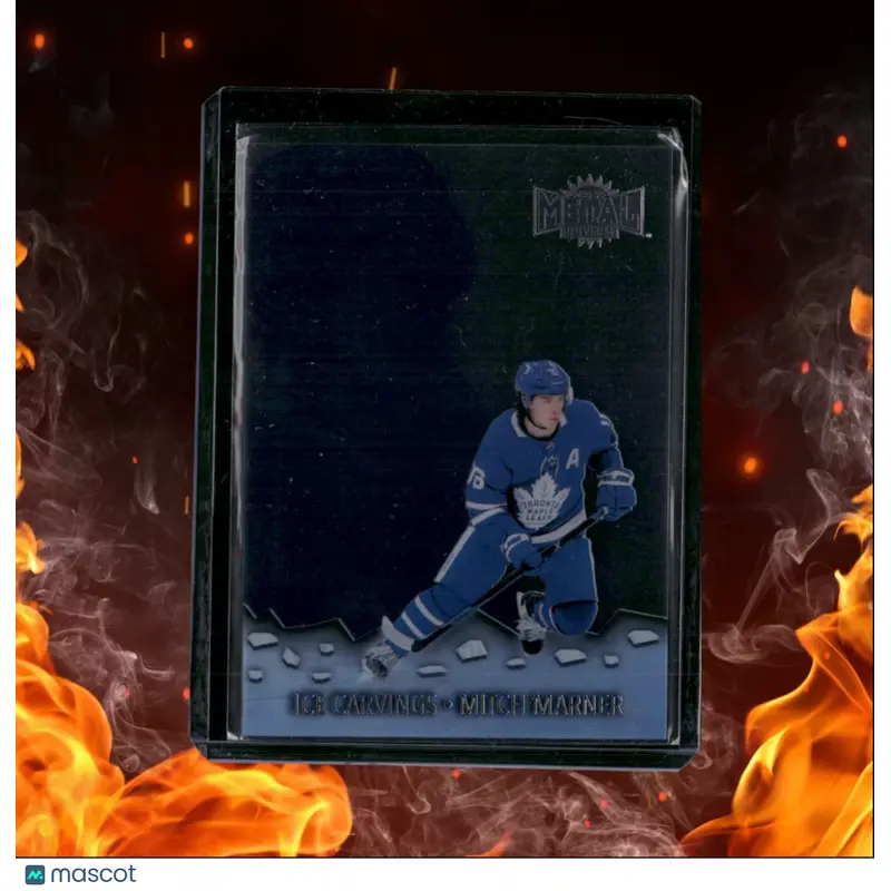 2021-22 SkyBox Metal Universe Mitch Marner Ice Carvings Clear #IC-13