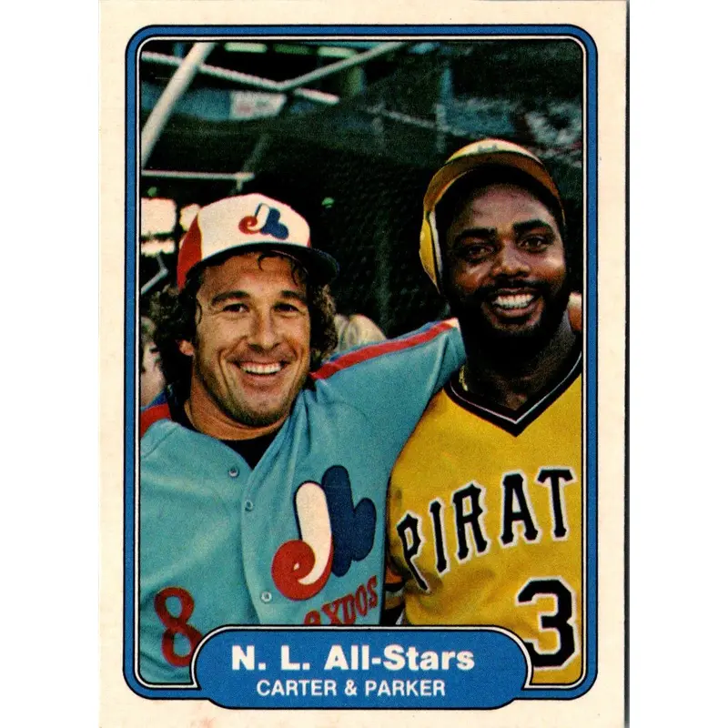 1982 Fleer Gary Carter/Dave Parker #638