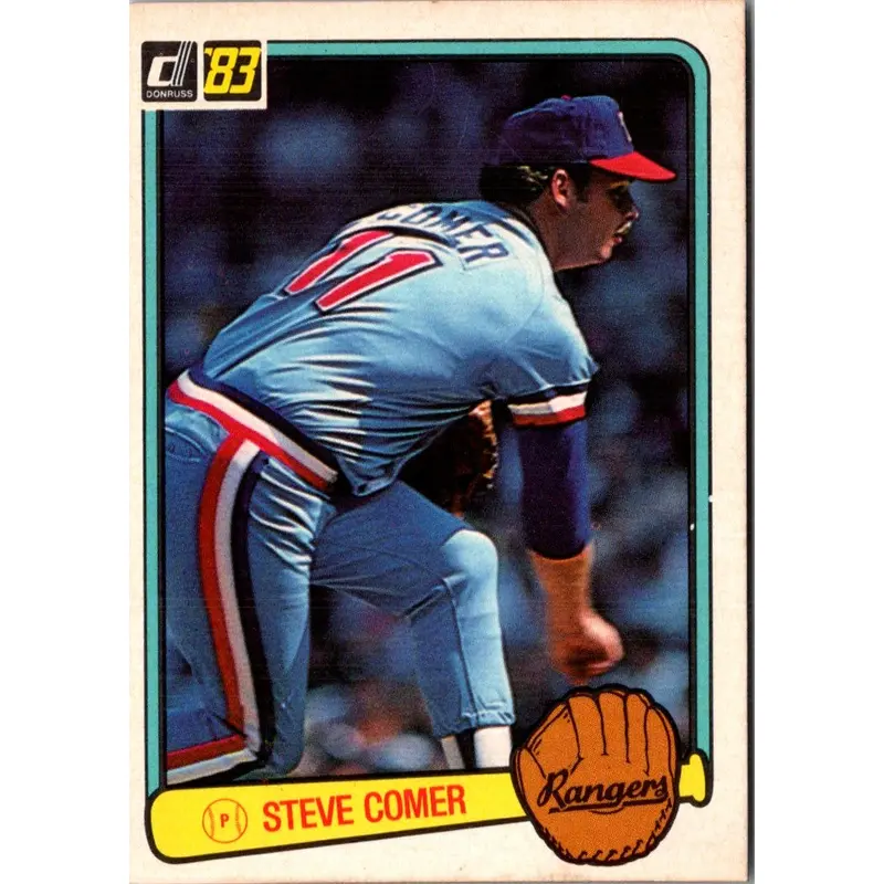 1983 Donruss Steve Comer #163