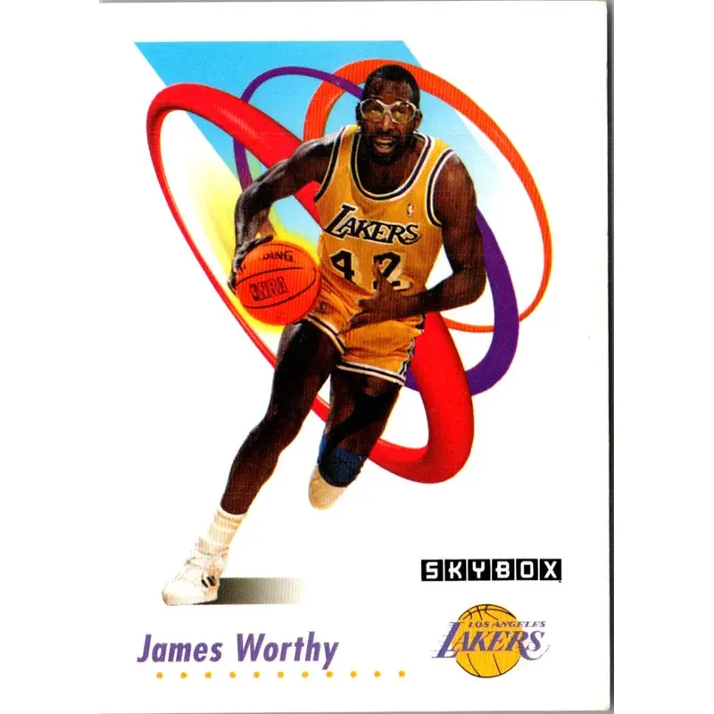 1991 SkyBox James Worthy #143