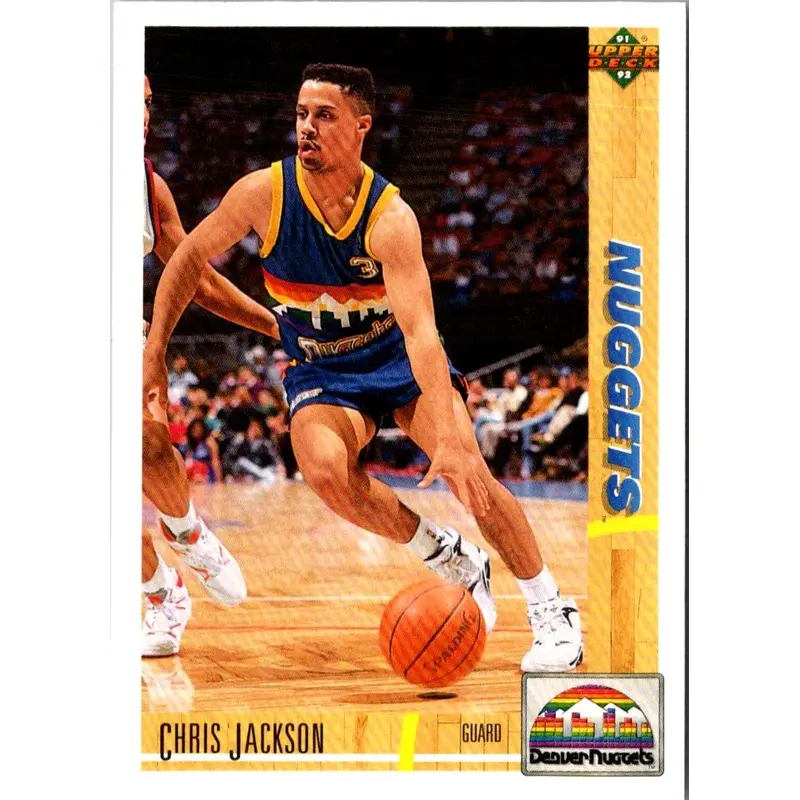 1991 Upper Deck Chris Jackson #319