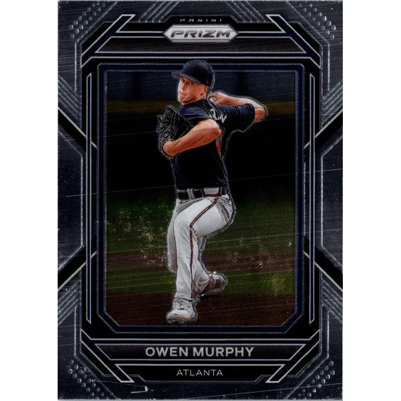 2023 Panini Prizm Blue Ice Owen Murphy #7