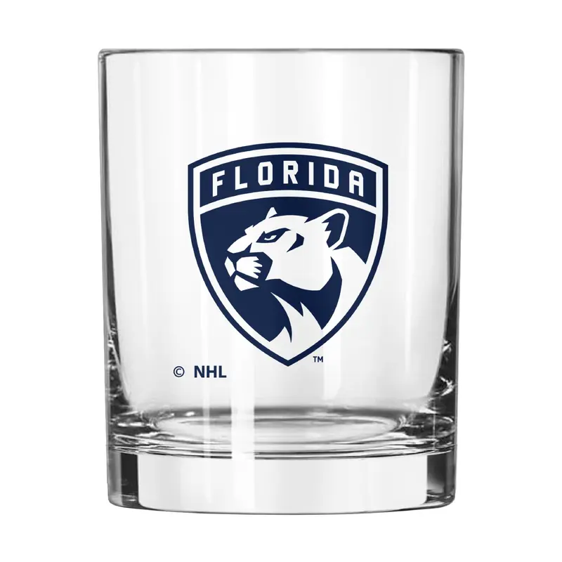 Florida Panthers 14oz Gameday Rocks Glass