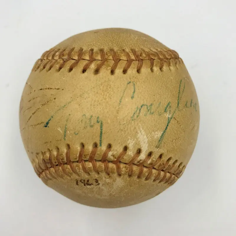 Rare 1963 Tony Conigliaro Single Signed Autographed Baseball JSA COA