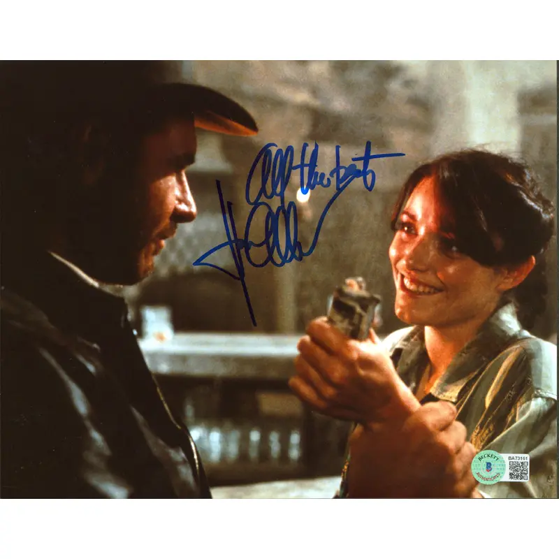 Karen Allen Indiana Jones "All The Best" Signed 8x10 Photo BAS #BA73161