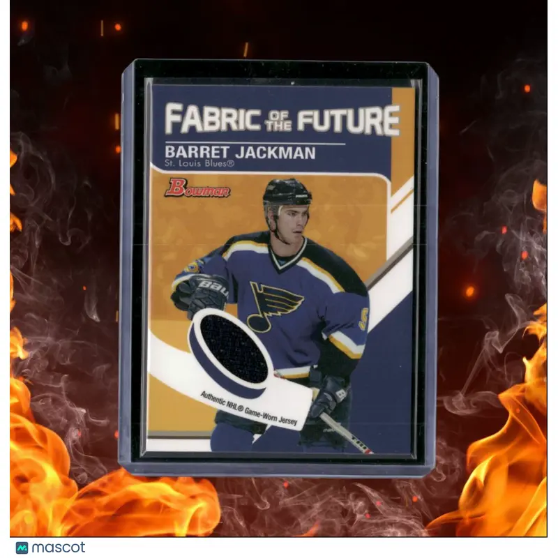 2003-04 Bowman Draft Picks and Prospects Barret Jackman Fabric of the Future