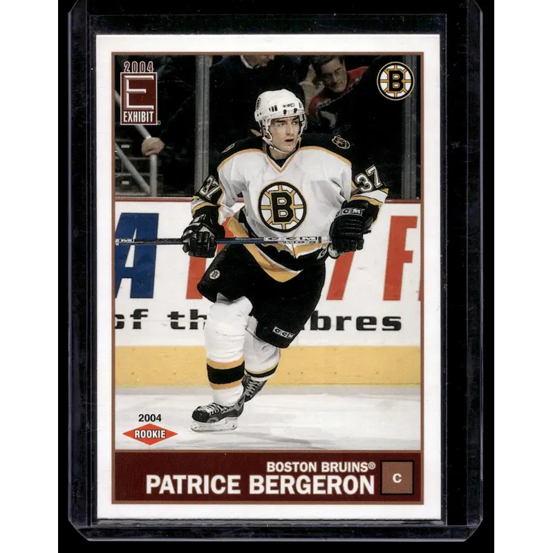 2003-04 Pacific Exhibit - Patrice Bergeron #227 /975 RC