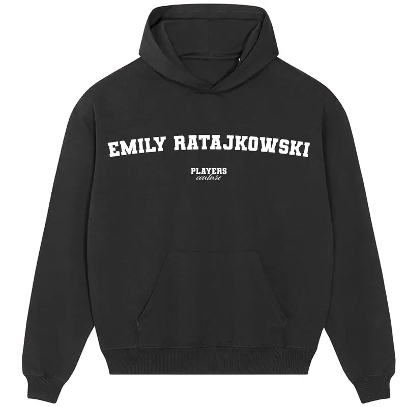 Emily Ratajkowski Players Couture Men's Casual Hoodie