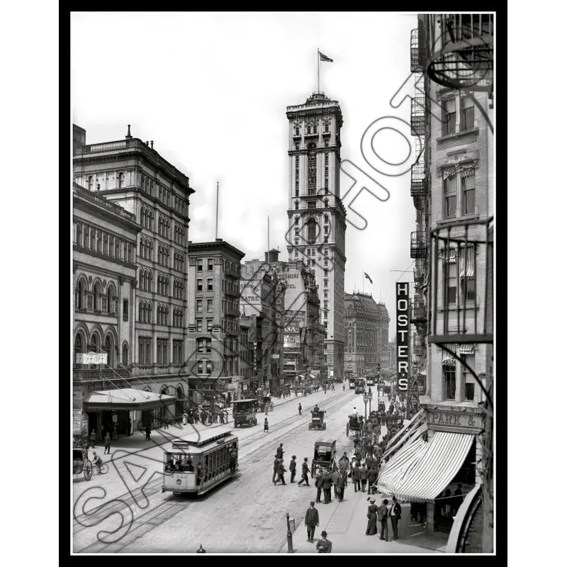 1905 Times Square New York 11X14 Photo - 2569