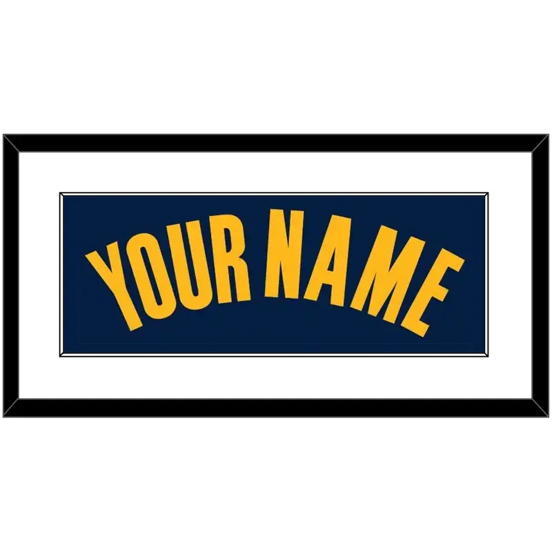 Cleveland Name - Alternate Blue (2014-2017) - Single Mat 1