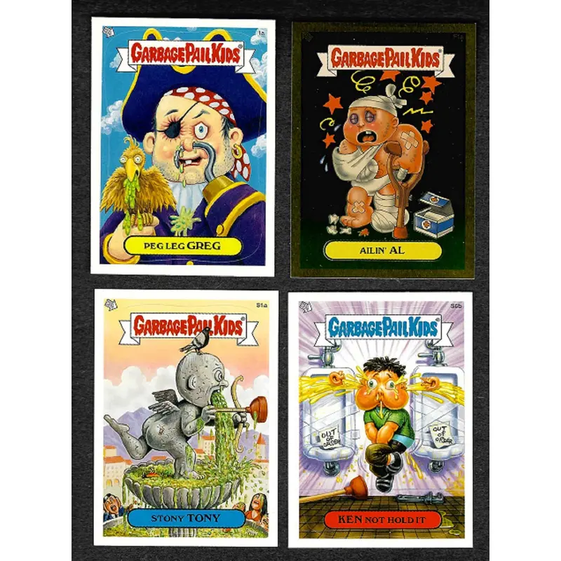 2004 Topps Garbage Pail Kids All New Series 2 Complete Master Set