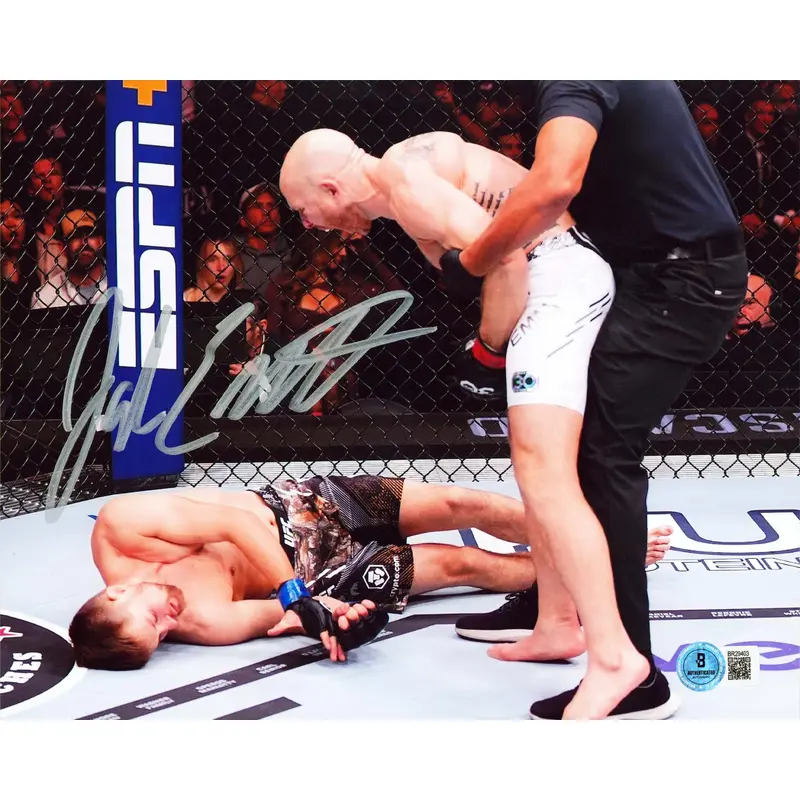UFC Josh Emmett Authentic Signed 8x10 Horizontal Photo Autographed BAS #BR29403