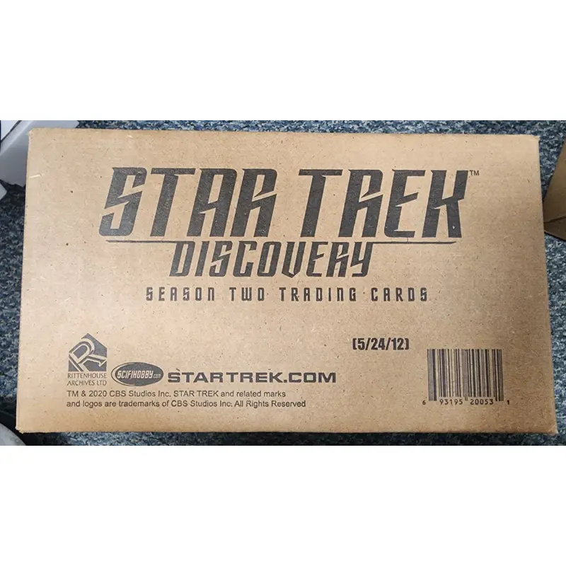 2020 Rittenhouse Archives Star Trek Discovery Series 2 Sealed 12-Box Hobby Case