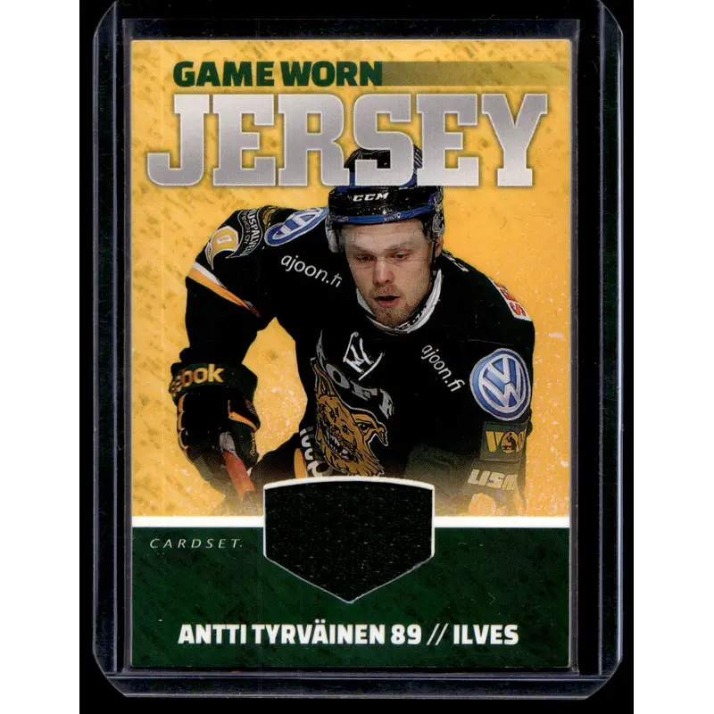 2015-16 Cardset - Game Worn Jersey - Antti Tyrvinen /128