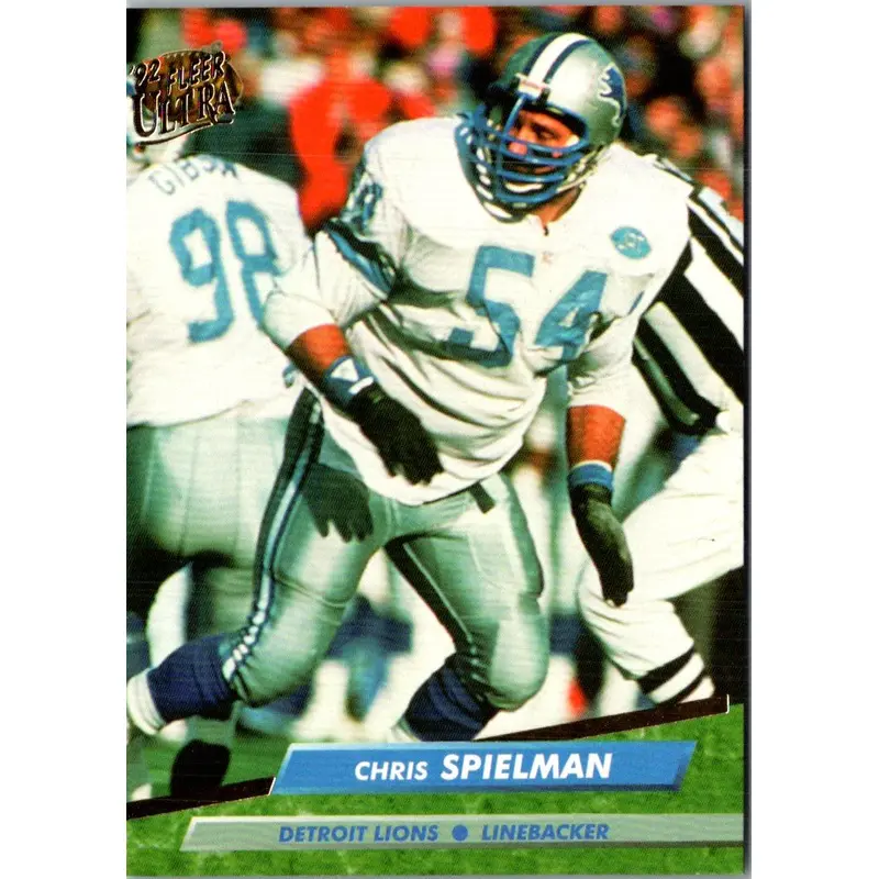 1992 Ultra Chris Spielman #123