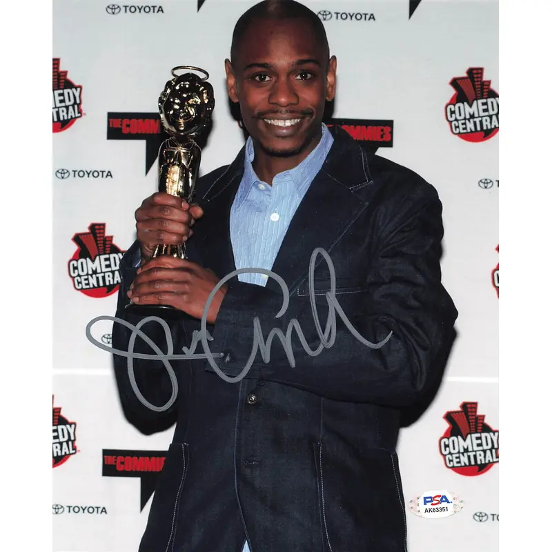 DAVE CHAPPELLE signed 8x10 photo PSA/DNA Autographed Comedian