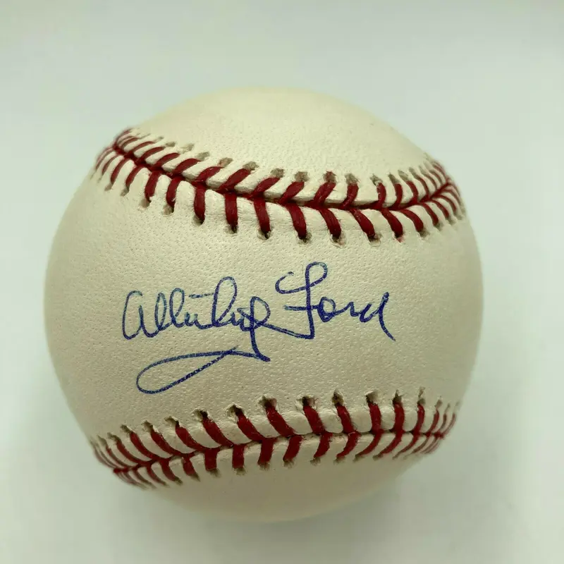 Mint Whitey Ford Signed Official Major League Baseball Steiner COA