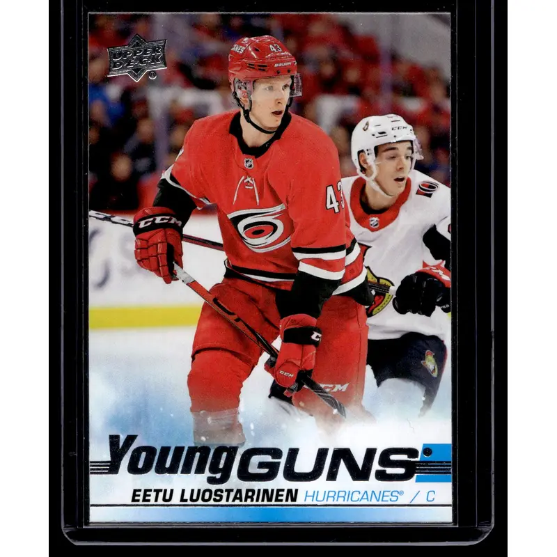 2019-20 Upper Deck - Young Guns - Eetu Luostarinen #490 RC