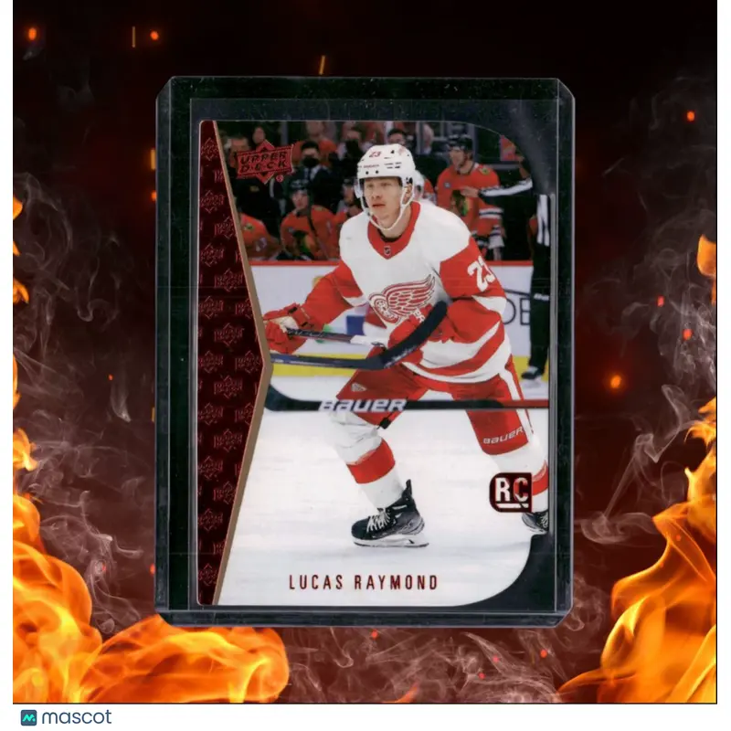 2021-22 Upper Deck Lucas Raymond 1994-95 Die-Cuts Red Rookie #RDT-12