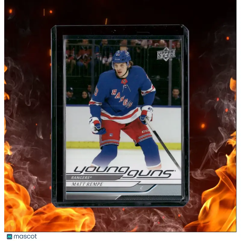 2024-25 Upper Deck Matt Rempe Young Guns Rookie #216
