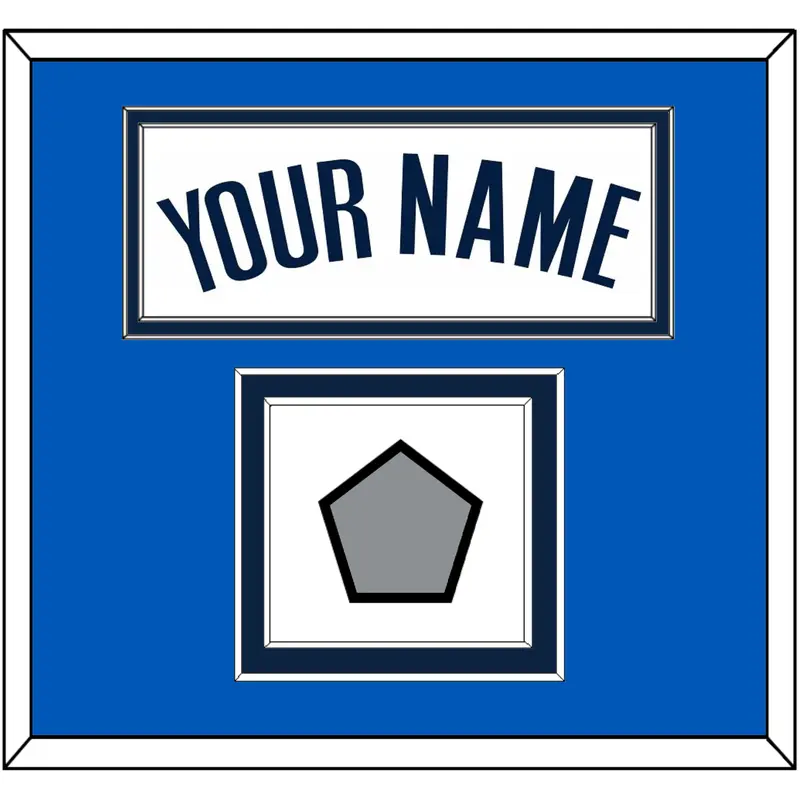 Dallas Name & Finals Patch - Home White (2001-2017) - Double Mat 3