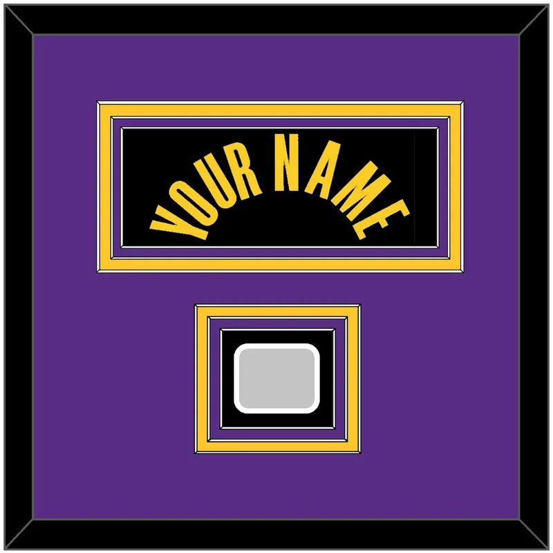 Los Angeles Name & Finals Patch - Black Mamba (2017-2018, 2020) - Triple Mat 3