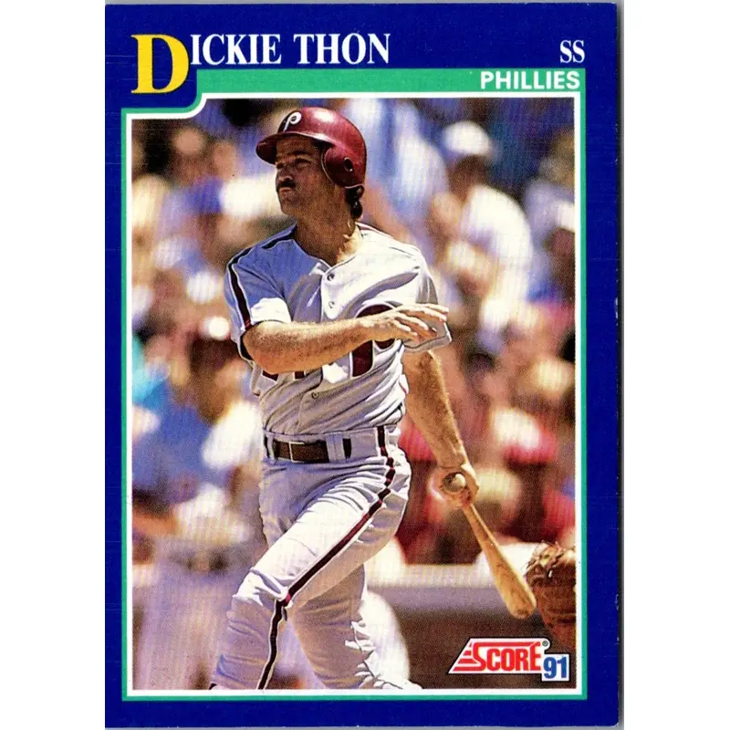 1991 Score Dickie Thon #103