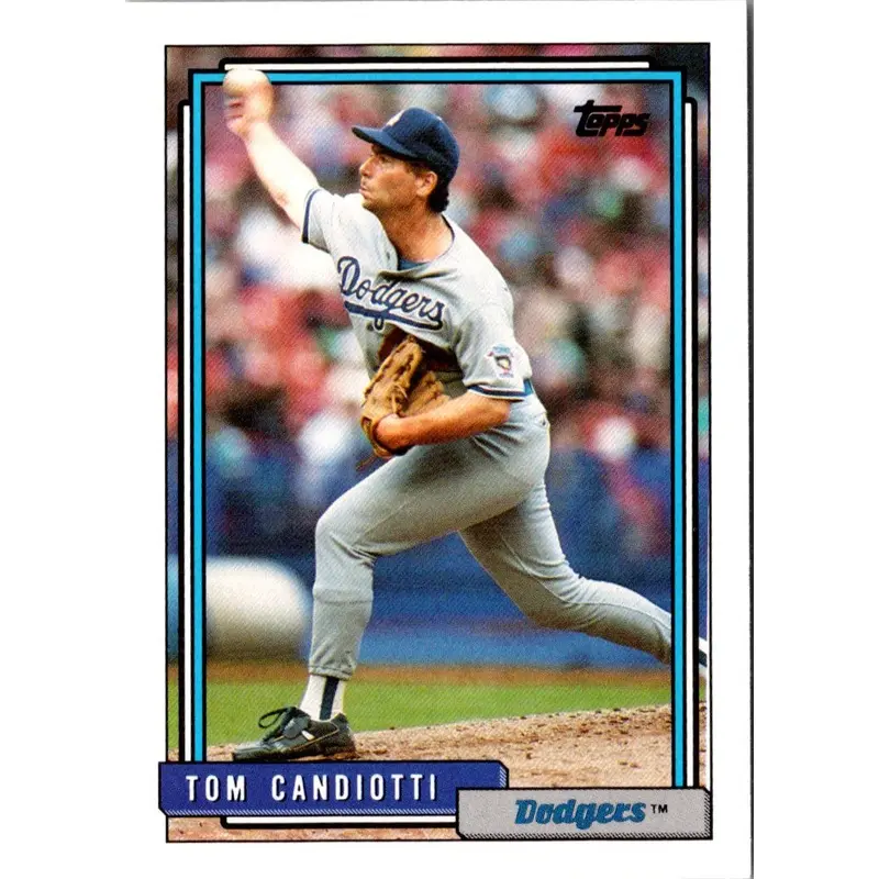1992 Topps Traded Tom Candiotti #20T
