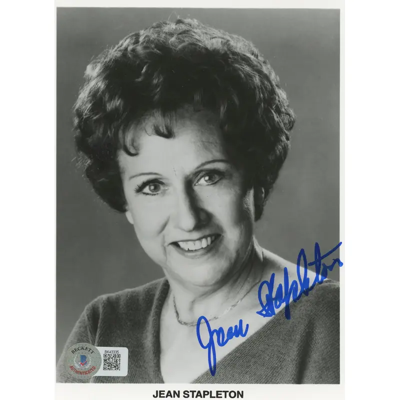 Jean Stapleton All In The Family Authentic Signed 5x7 Photo BAS #BK43335