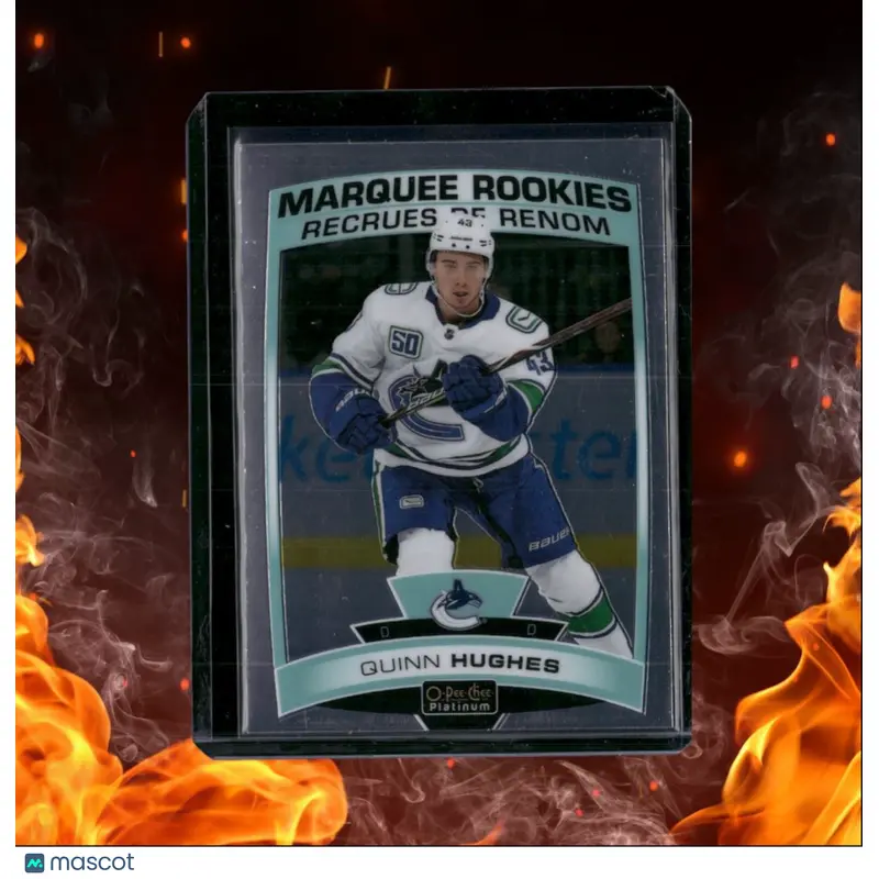 2019-20 O-Pee-Chee Platinum Quinn Hughes Marquee Rookie #190