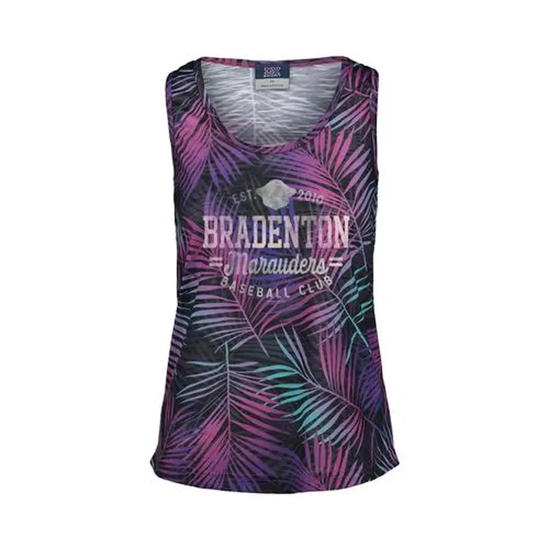 Bradenton Marauders Tropical Print Tank