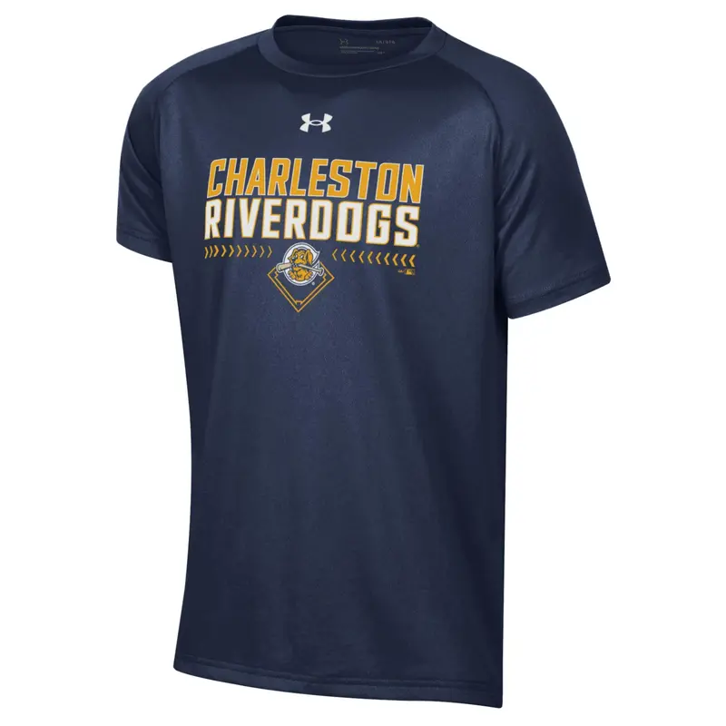 Charleston RiverDogs Youth Under Armour Tech Tee