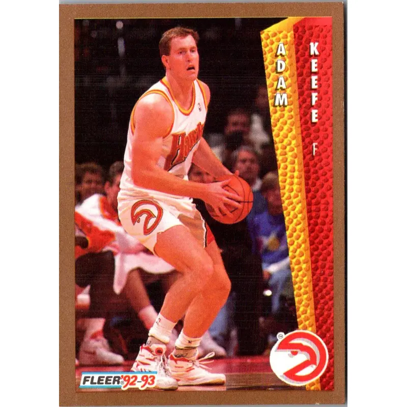 1992 Fleer Adam Keefe #302 Rookie